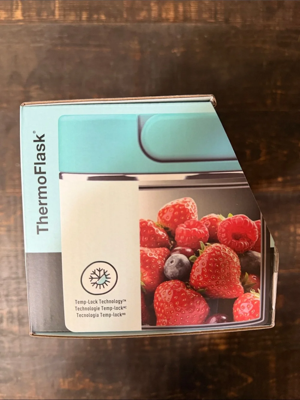 ThermoFlask Insulated Food Jars – Teal & Pink